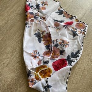 Floral Pattern Mask Face Covering